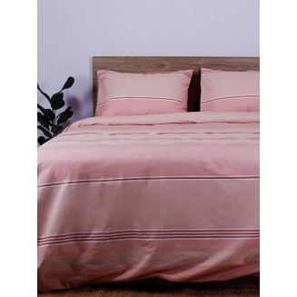 Σετ Σεντόνια Διπλό  200x270 Sunshine Cotton Feelings 2034 Pink