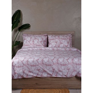 Σεντόνια Σετ Διπλά 200x270 Sunshine Cotton Feelings 2038 Pink