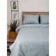 Παπλωματοθήκη Cotton Feelings 920 Aqua Διπλή (200χ250)