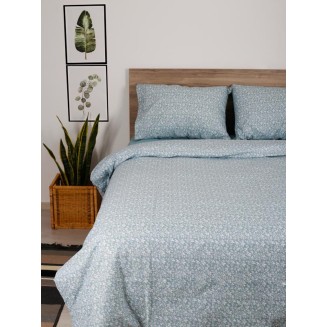 Παπλωματοθήκη Μονή 170x250 Sunshine Cotton Feelings 920 Aqua