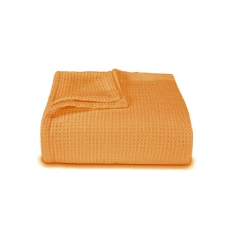 Κουβέρτα Πικέ Υπέρδιπλη 220x240 Sunshine Colors Orange