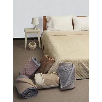 Κουβερλί Υπέρδιπλο (220x240) Sunshine Fiber Ecru