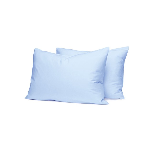 Μαξιλαροθήκες Σετ 50x70 Sunshine Cotton Feelings 103 Light Blue