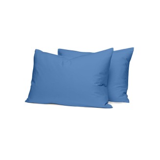 Μαξιλαροθήκες Σετ 50x70 Sunshine Cotton Feelings 104 Blue