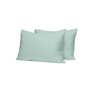 Μαξιλαροθήκες Σετ 50x70 Sunshine Cotton Feelings 105 Aqua