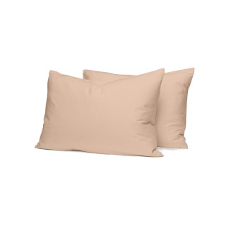 Μαξιλαροθήκες Σετ 50x70 Sunshine Cotton Feelings 110 Beige