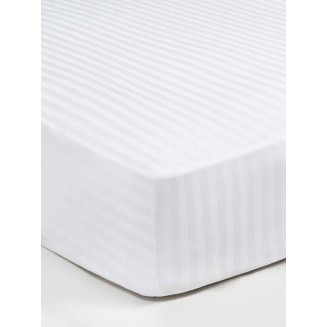 Σεντόνι Μεμονωμένο Διπλό Με Λάστιχο 160x200+40 Sunshine Satin Stripes Σεντόνι Μεμονωμένο Διπλό Με Λάστιχο 160x200+40 Sunshine Satin Stripes