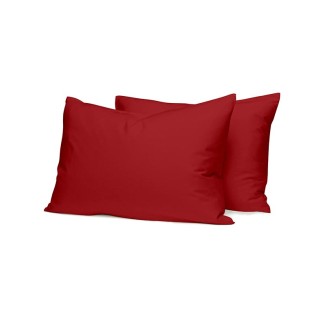 Μαξιλαροθήκες Σετ 2 Τεμαχίων 50x70 Sunshine Cotton Feelings 113 Red
