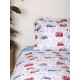 Σετ Σεντόνια Cotton Feelings 42 Μονό με λάστιχο(105x205+30)