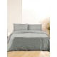 Σετ Σεντόνια Flannel 2040 Grey Διπλό (200x260)