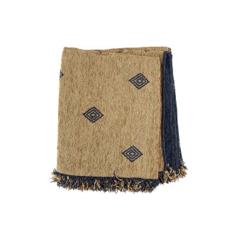 Ριχτάρι Σενίλ Ζακάρ Spira Blue Μονοθέσιο 180x180 Sunshine