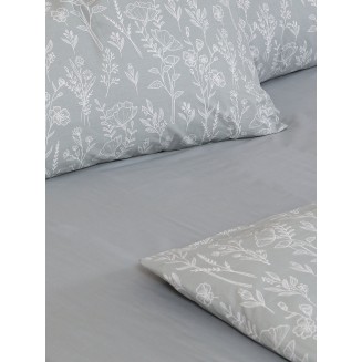 Παπλωματοθήκη Cotton Feelings 2050 Grey Υπέρδιπλη (230×250) Sunshine
