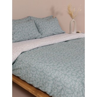 Παπλωματοθήκη Cotton Feelings 2052 Aqua Διπλή (200×250) Sunshine