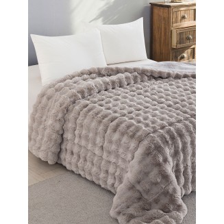 Κουβερτοπάπλωμα Rabbit Light Grey Μονό (160x220) Sunshine Κουβερτοπάπλωμα Rabbit Light Grey Μονό (160x220) Sunshine