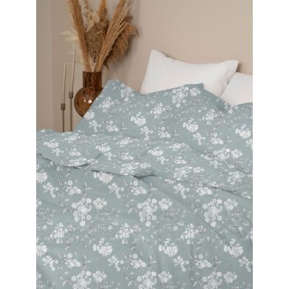 Μαξιλαροθήκη Menta Εμπριμέ 360 Aqua 50x70 Sunshine