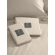 Μαξιλαροθήκες Βαμβακοσατέν Omnia Oxford Beige 50x70