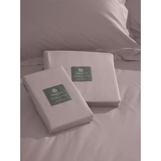 Μαξιλαροθήκες Βαμβακοσατέν Omnia Oxford Powder 50x70 Sunshine