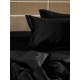 Σεντόνι Βαμβακοσατέν Omnia φλατ Black Υπέρδιπλο (250×280)