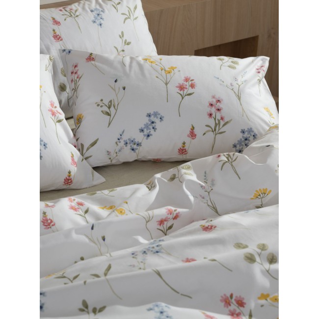 Σετ Σεντόνια Cotton Feelings 2062 Διπλό με λάστιχο (150x205+30)