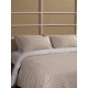 Σετ Σεντόνια Cotton Feelings 2064 Beige Διπλό με λάστιχο (150x205+30)