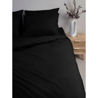 Sunshine Σετ Σεντόνια Menta 208 Black Υπέρδιπλο Με Λάστιχο (170x200+30)