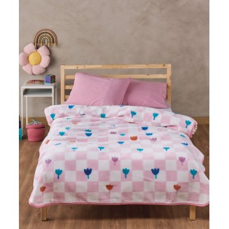 Κουβέρτα Μονή 160x220 Kentia Peggy