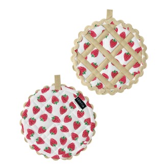 Πιάστρες Κουζίνας Σετ 2 Τεμ. Kentia Strawberry Pie