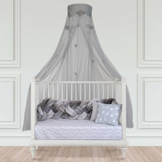 Κουνουπιέρα 200x500 Greenwich Polo Club Baby Essential 2998 Γκρί