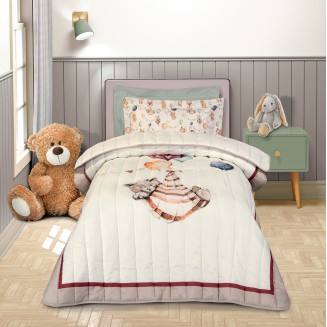 Πάπλωμα Μονό 160x220 Greenwich Polo Club 8850 Beige-Bordeaux-Ochre