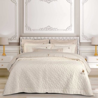 Κουβερλί King Classic 240x250 Greenwich Polo Club 2358 Ecru