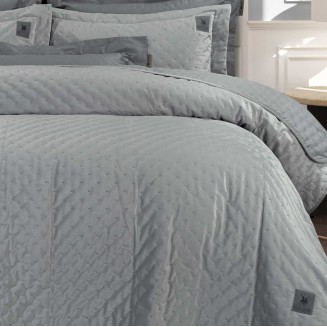 Κουβερλί Γίγας 240x250 Greenwich Polo Club 3430 Ασημί