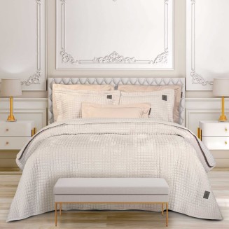 Κουβερλί King Size 240x270 Greenwich Polo Club Classic 4429 Ivory