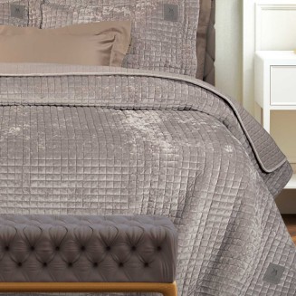 Κουβερλί King Size 240x250 Greenwich Polo Club Classsic 4432 Taupe