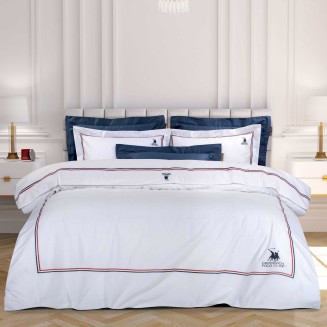 Σεντόνια Σετ King Size 270x280 Greenwich Polo Club 2173 Λευκο