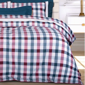 Σεντόνια Σετ King 260x280 Essential Greenwich Polo Club 2266 Blue-Red