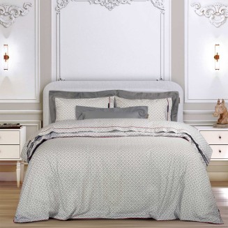 Σεντόνια Σετ King 260x280 Essential Greenwich Polo Club 2267 Beige-Grey