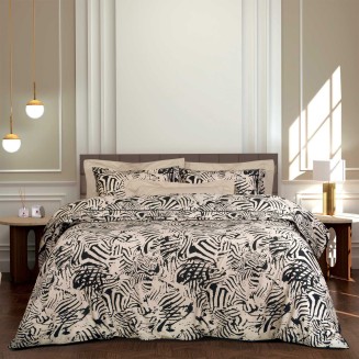 Σεντόνια Σετ King 260x280 Essential Greenwich Polo Club 2270 Black-Taupe