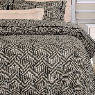 Σεντόνια Σετ King 260x280 Greenwich Polo Club Essential 2366 Beige-Black