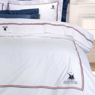 Παπλωματοθήκη Σετ Υπέρδιπλη 220x240 Greenwich Polo Club 2173 Λευκο Παπλωματοθήκη Σετ Υπέρδιπλη 220x240 Greenwich Polo Club 2173 Λευκο