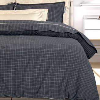 Παπλωματοθήκη Σετ Υπέρδιπλη 220x240 Greenwich Polo Club Essential 2297 Black