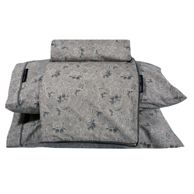 GREENWICH POLO CLUB ΠΑΠΛΩΜΑΤΟΘΗΚΗ ΣΕΤ ΥΠΕΡΔΙΠΛH ESSENTIAL 2367 DARK TAUPE