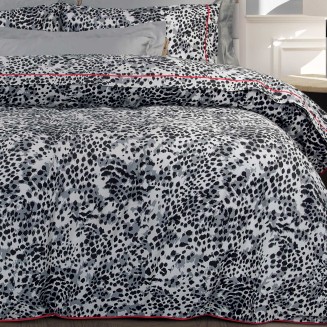 Παπλωματοθήκη Σετ King Size 240x260 Greenwich Polo Club 2165 Γκρι-Μαυρο