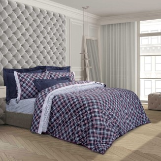 Παπλωματοθήκη Σετ King Size 240x260 Greenwich Polo Club 2171 Κοκκινο-Λευκο-Μπλε