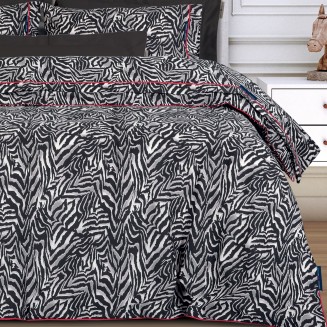 Παπλωματοθήκη Σετ King 240x260 Greenwich Polo Club  2217 Beige,Black