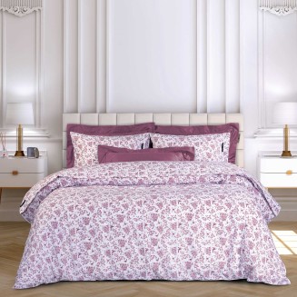 Παπλωματοθήκη Σετ King 240x260 Greenwich Polo Club Essential 2363 Nude-White