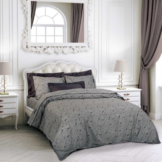 Παπλωματοθήκη Σετ King 240x260 Greenwich Polo Club Essential 2367 Dark Taupe