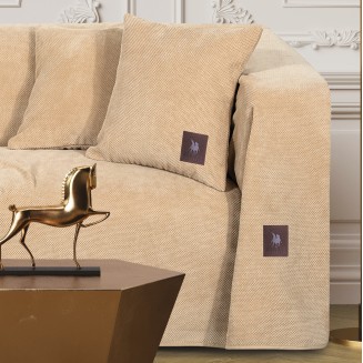 Ριχτάρι Διθέσιος 180x250 Greenwich Polo Club 3923 Beige