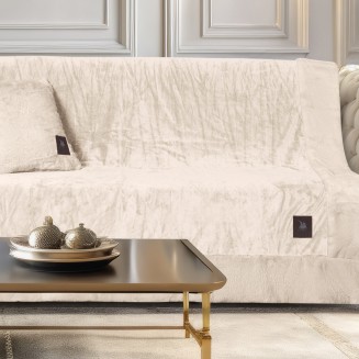 Ριχτάρι Velvet Διθέσιος 180x250 Greenwich Polo Club Premium 3968 Ivory