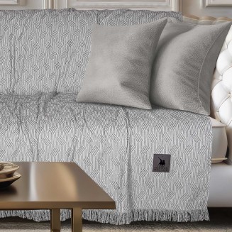 Ριχτάρι Τριθέσιος 180x300 Greenwich Polo Club Essential 3950 Grey