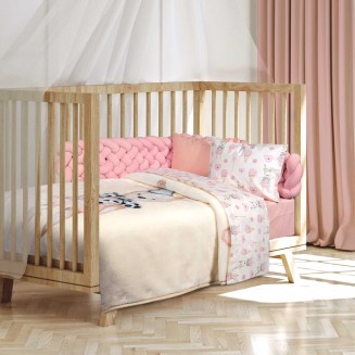 Κουβέρτα Velour Κούνιας 110x140 Greenwich Polo Club Essential 8859 Cream